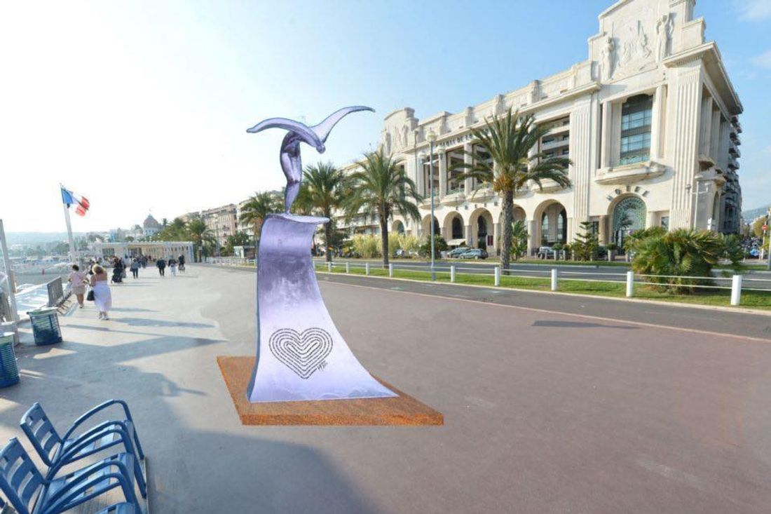 Nice. La statue en hommage aux victimes de l'attentat du 14-Juillet dévoilée